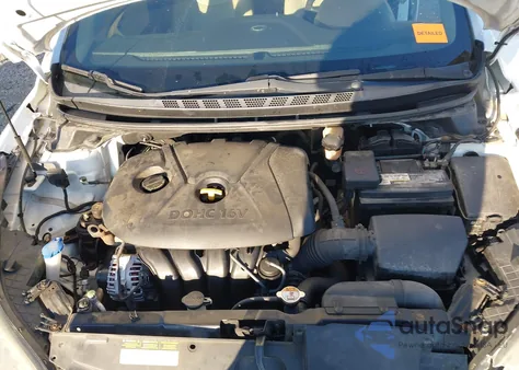 2013 Hyundai Elantra Limited из США, поврежденный, VIN 5NPDH4AE7DH212611